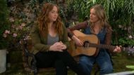 Mariah (Carmyn Grimes) began to share with Tessa (Cait Fairbanks) what happened when she was away on The Young and the Restless | Image: JPI